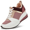 thumbnail image 1 of Yolanda Zula Wedge Sneakers for Women - Wedge Tennis Shoes Non-Slip Women Fashion Sneakers, 1 of 7