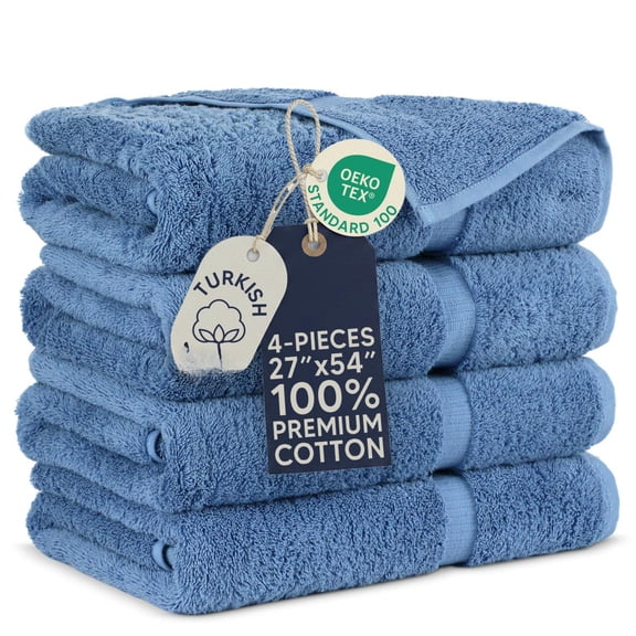 Wedgewood Bath Towels 4-Piece Set 27x54 Inch