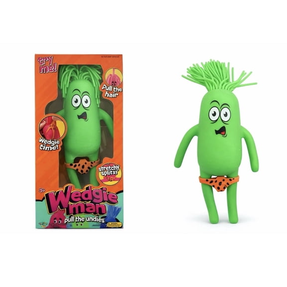 Wedgie man squish stress relief massage ball- ONE COLOR RANDOM
