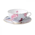 thumbnail image 1 of Wedgwood Harlequin Collection - Cuckoo - Tea Cup and Saucer - Blue, 1 of 2
