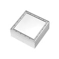 thumbnail image 1 of Wedgwood With Love Silver Plated 4-inch Metal Square Keepsake Box, 1 of 2