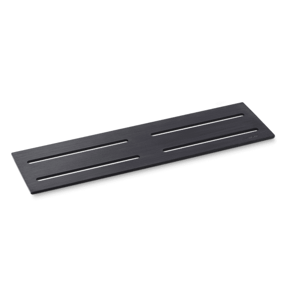 Wedi Shower Niche Shelf Matte Black 11.875"x3.5"