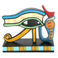 thumbnail image 1 of Wedjat Eye of Horus Collectible Egyptian Sculpture, 1 of 2