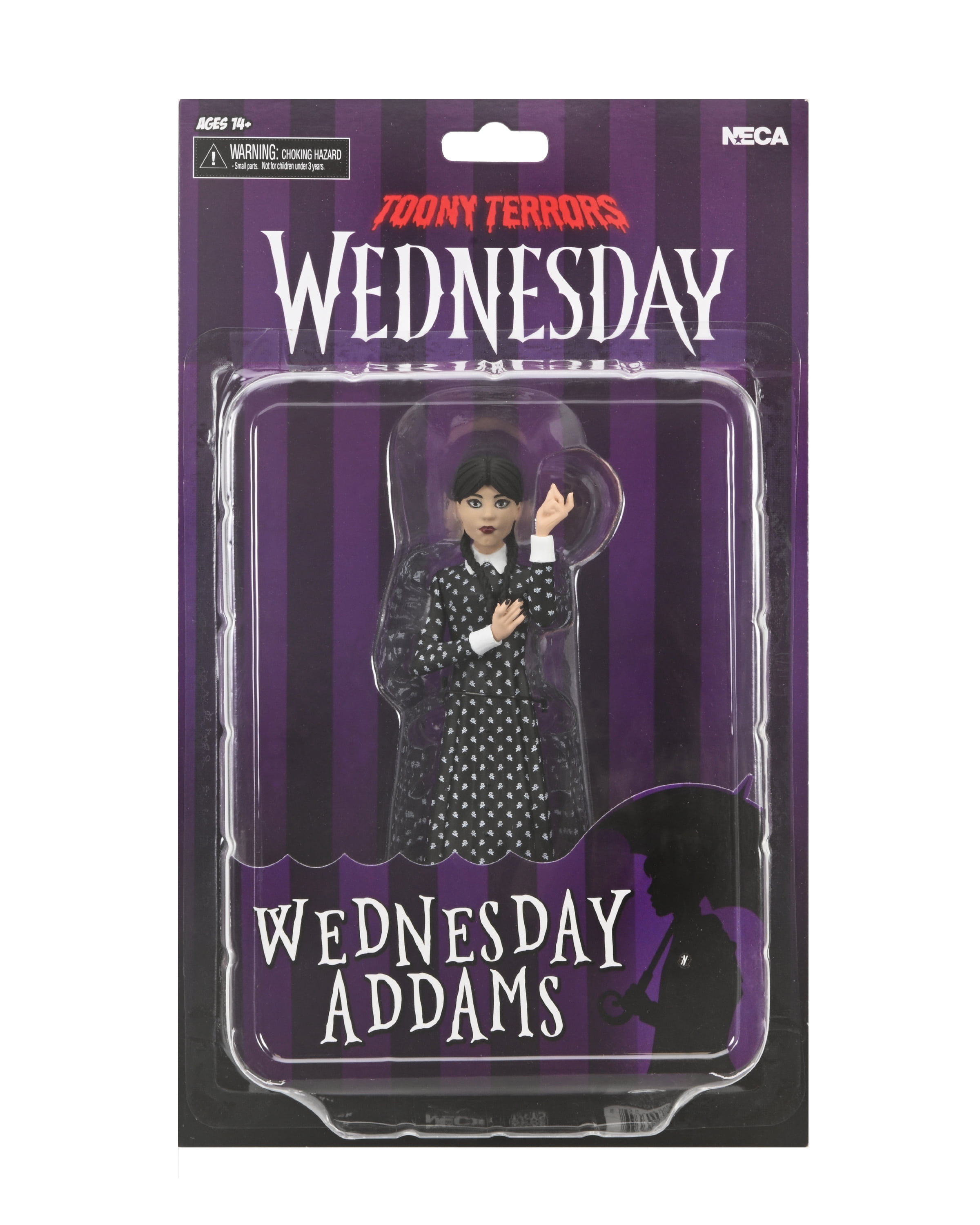 Wednesday - 6 Action Figure - Toony Terrors Wednesday Addams (Classic Dress)