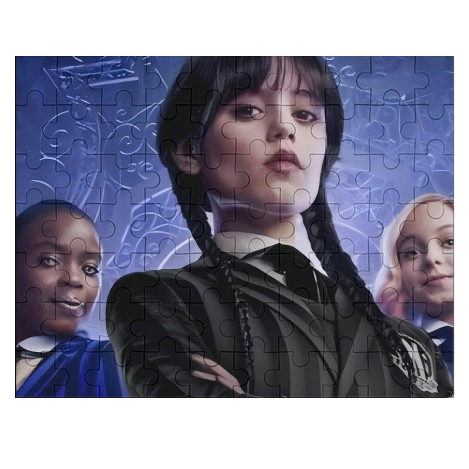 Wednesday Adams Christmas Jigsaw Puzzles Interlocking puzzles for kids ...