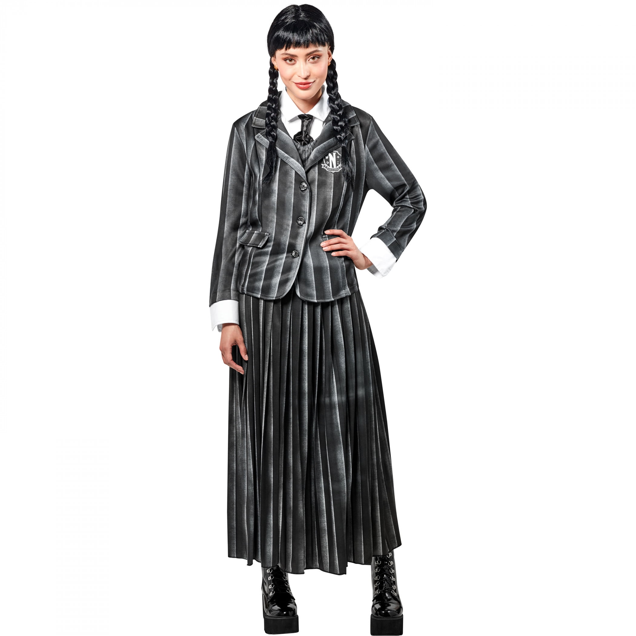 Adult Nevermore Uniform Costume - Wednesday