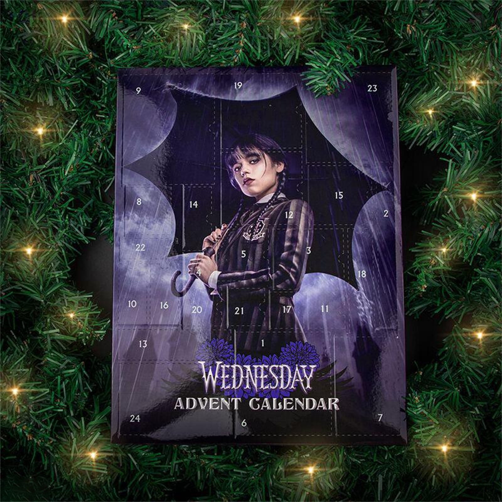 Wednesday Addams Advent Calendar 2025 NEW Addams Family Advent Calendar