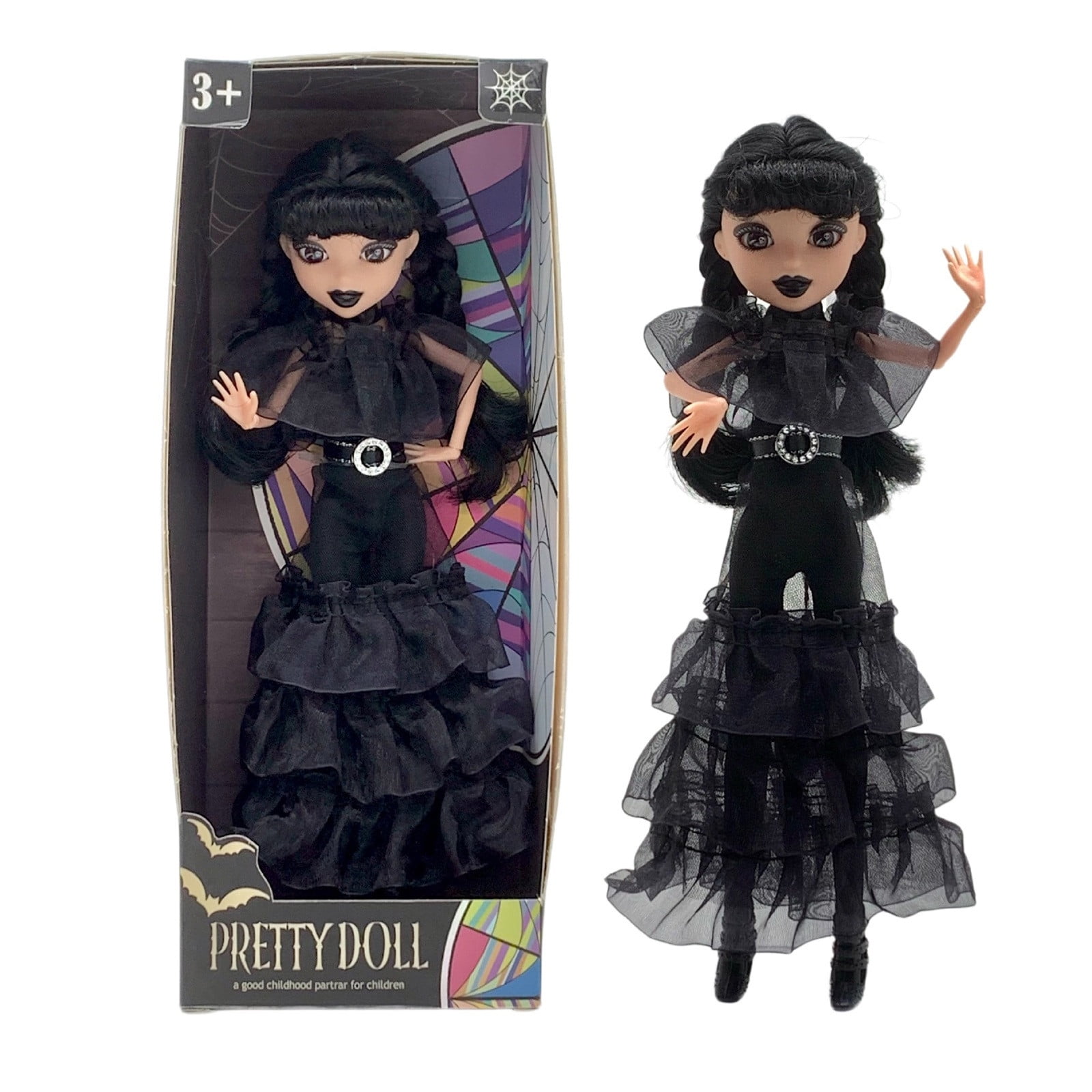 モンスターハイ/ウェンズデー・アダムス （レイブン・ドレスver） Mattel Collectible Monster High X Wednesday Raven Dress