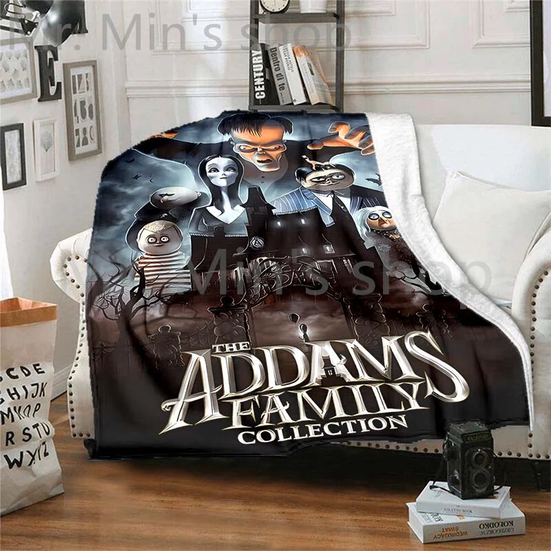 Wednesday Addams Family Halloween Blanket Lightweight Comfortable Soft Breathable Ultra Warm Blanket Bedding Travel Walmart