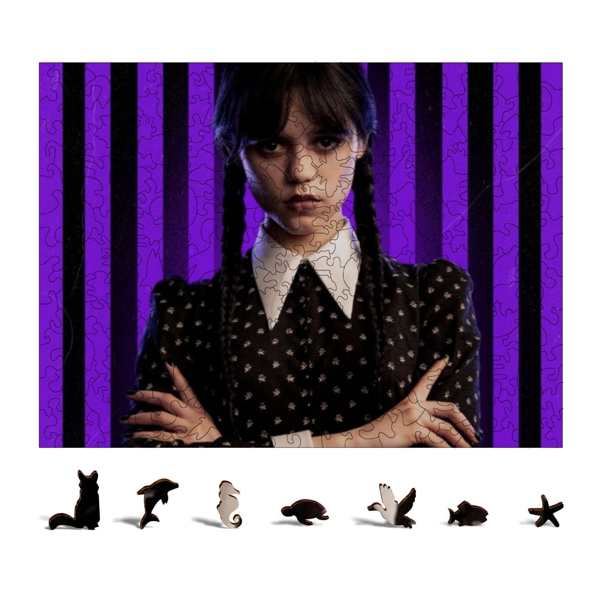 Wednesday Addams Jigsaw Puzzles for Teens and Adults, for Boys and ...