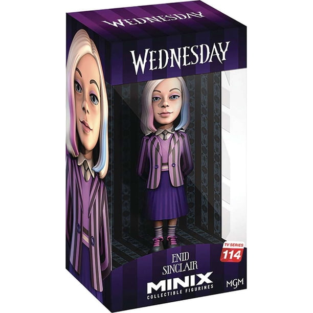 Mego Wednesday Addams Enid Sinclair Collectible Vinyl Figure, 4.75
