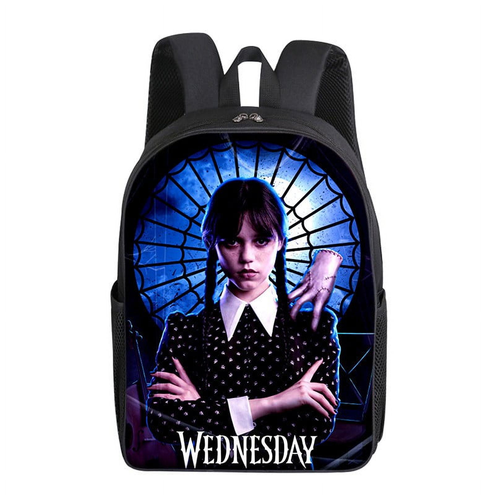 Wednesday Addams School Cartoon Backpack Wednesday Addams Backpack