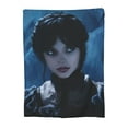 Wednesday Addams Throws Blanket 30"X40" Addams Family Super Soft