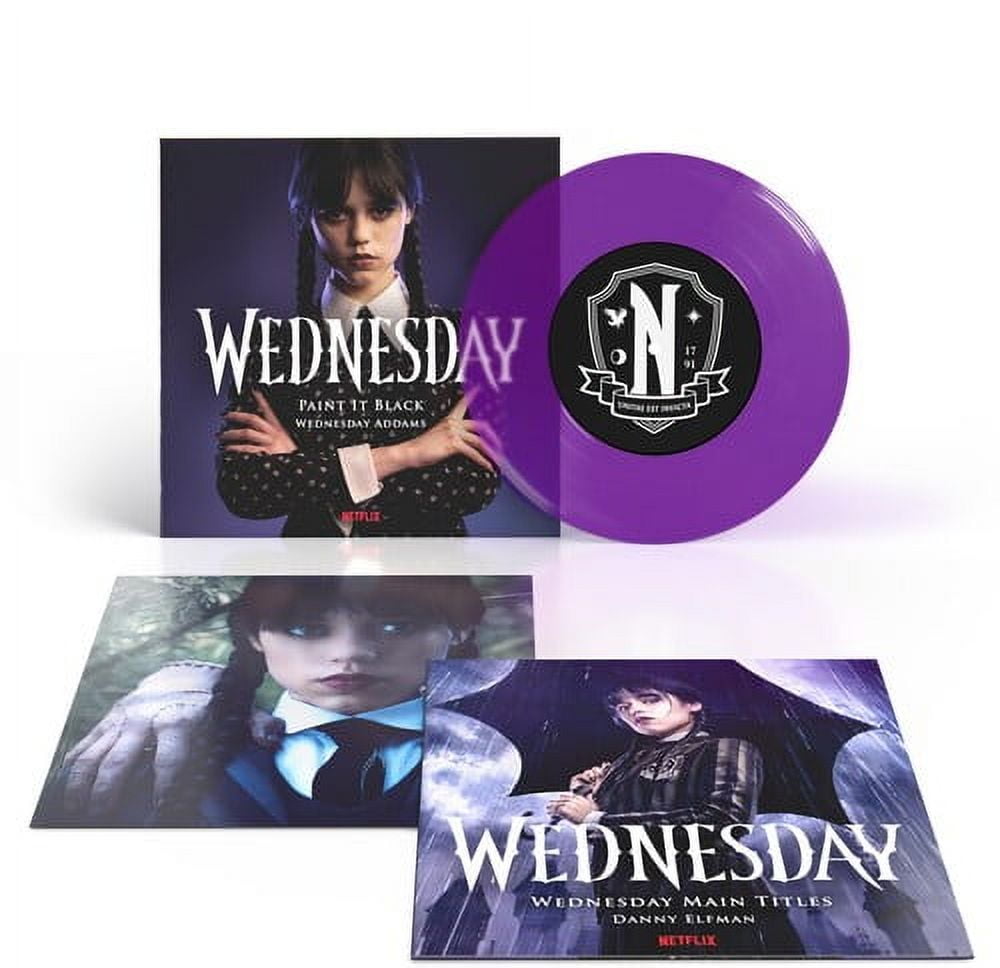 Wednesday Addams - Wednesday - Paint It Black / Main Titles - Music & Performance - Vinyl [7-Inch]