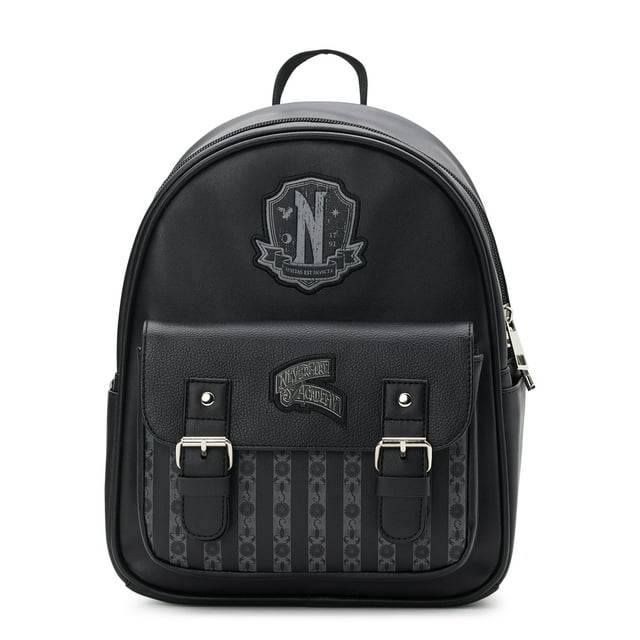 Wednesday Addams Women's Mini Backpack Black