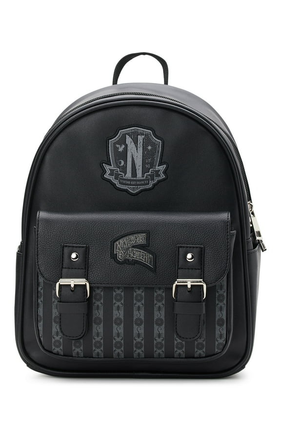 Wednesday Addams Women's Mini Backpack Black