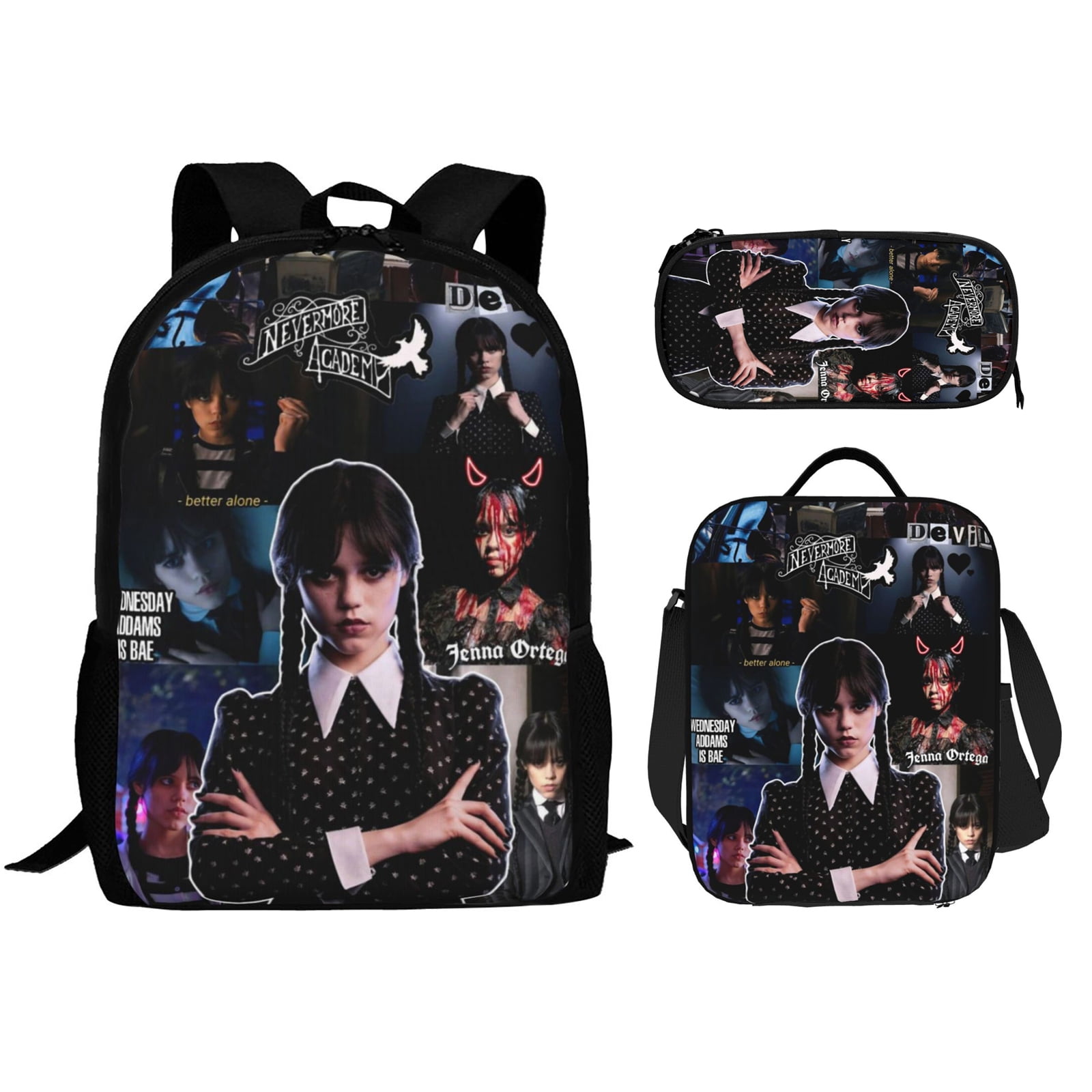 Chaqlin School Bag Set For Boys Girls, Set Of 3 Bagpack - View #2