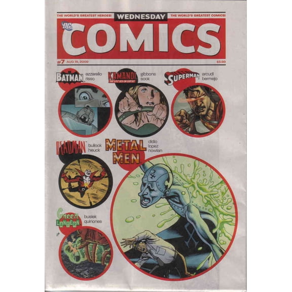Wednesday Comics #7 VF ; DC Comic Book