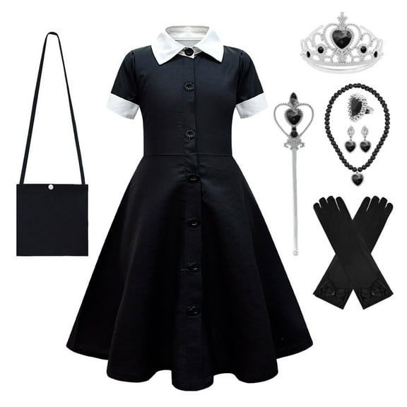 Girls Academy Costumes Halloween Cosplay Party Dress 5-13Y