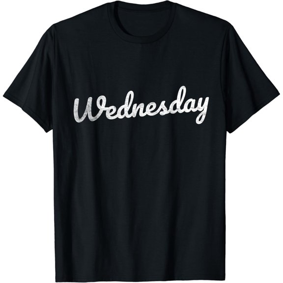 Wednesday Distressed Fun Days of the Week Shirt Hump Day T-Shirt