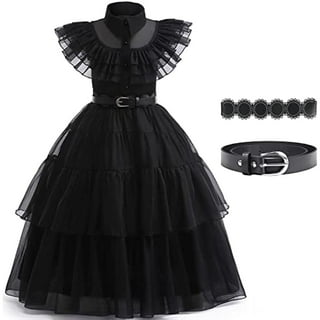 Movie Wednesday Cosplay Dresses Wednesday Addams Cosplay Costume Gothic  Wind Adult Kids Children Dress Halloween Party Costumes - AliExpress