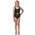 thumbnail image 1 of Wednesday Girl's The Addams Family TV Show One Piece Swimwear For Kids, 1 of 5