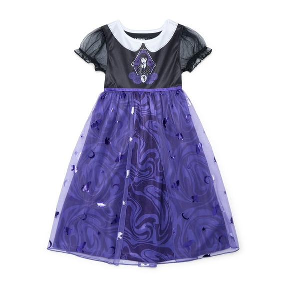 Wednesday Girls NightGown , Sizes 4-12