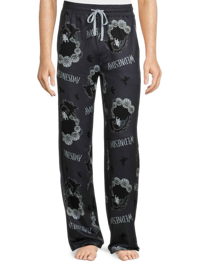 Wednesday Adult Men's Apparel, All Over Print Graphic Sleep Pant
