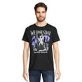 thumbnail image 1 of Netflix Wednesday Men's and Big Men's Short Sleeve Graphic Tee, Sizes S-3XL, 1 of 5