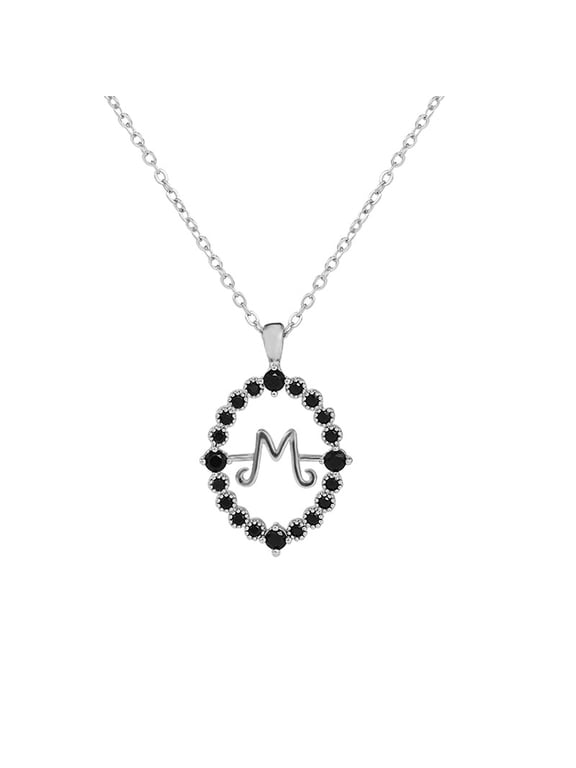 Wednesday Necklace Merchandise - Rotating Letter W and M Necklace for Party Birthday Decorations - Favors for Women