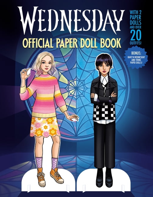 RANDOM HOUSE: Wednesday: Official Paper Doll Book (Paperback)
