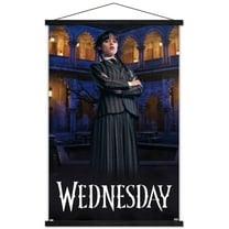 Wednesday - Portrait Wall Poster with Magnetic Frame, 22.375" x 34"