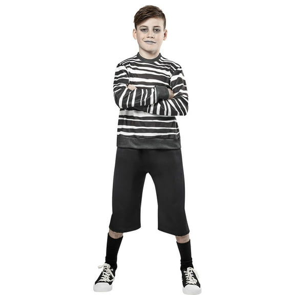 Wednesday Pugsly Addams Costume for Kids by Rubies, Boys Large