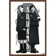 thumbnail image 1 of Wednesday: Season 2 (2025) - Addams Siblings Wall Poster, 14.725" x 22.375" Framed, 1 of 5