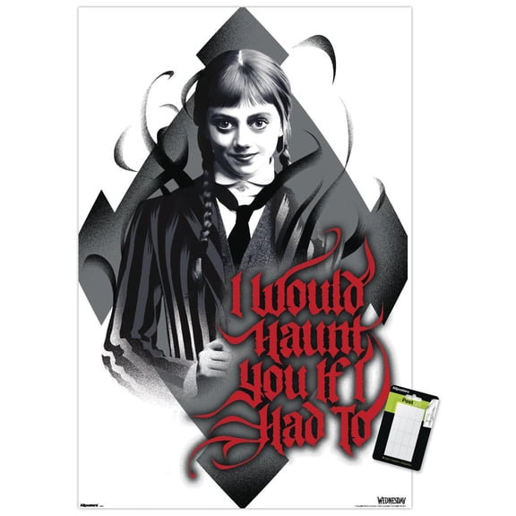 Wednesday: Season 2 (2025) - Agnes Haunt You Wall Poster, 14.725" x 22.375"