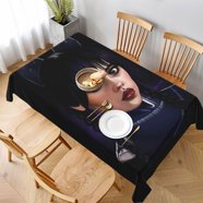 Travelwant Halloween Witch Tabletop Server,Harlequin Tablecloth Cupcake ...