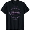 thumbnail image 1 of Wednesday The Most Interesting Plants Grow In The Shade Logo T-Shirt, 1 of 4