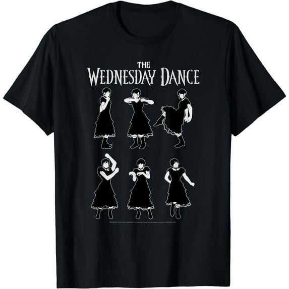 Wednesday The Wednesday Dance Moves Tutorial T-Shirt
