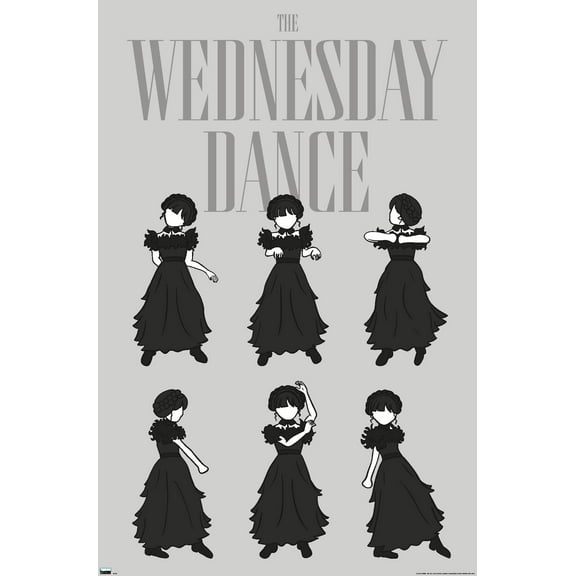 Wednesday - The Wednesday Dance Wall Poster, 22.375" x 34"