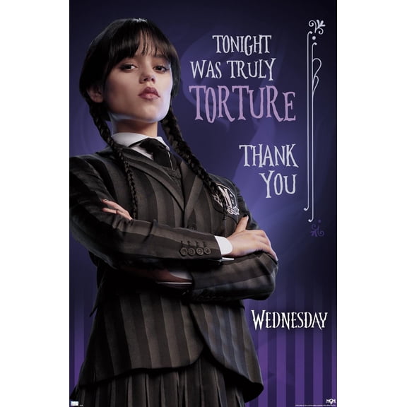 Wednesday - Torture Wall Poster, 22.375" x 34"