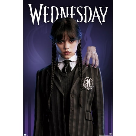 Wednesday - Wednesday and Thing Wall Poster, 22.375" x 34"