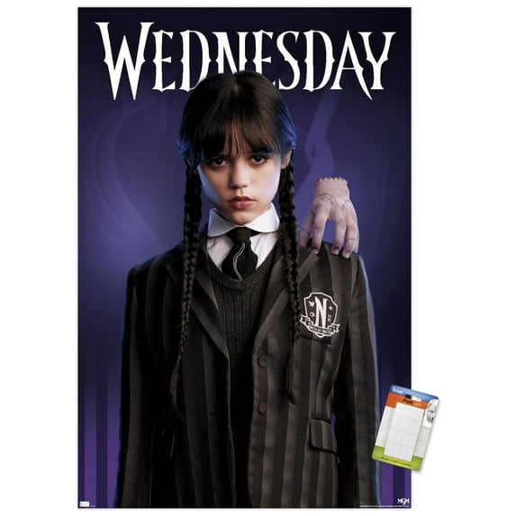 Wednesday - Wednesday and Thing Wall Poster, 22.375" x 34"
