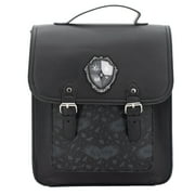 Wednesday by Addams Womens Mini Backpack Purse 12 Vegan Leather School Bag, Black