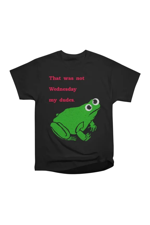 Wednesday my dudes T-Shirt Tee Gift For Him Merch For Her Apparel For Friend