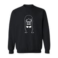 thumbnail image 1 of Wednesdays We Wear Black Crewneck Sweatshirt, 1 of 1