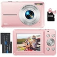 thumbnail image 1 of BREWENE Digital Camera Kids with 32GB Card 1080P 44MP 2.4"Screen Portable Vlogging Videos Camera for Kids Teens Students Back to School, 1 of 9