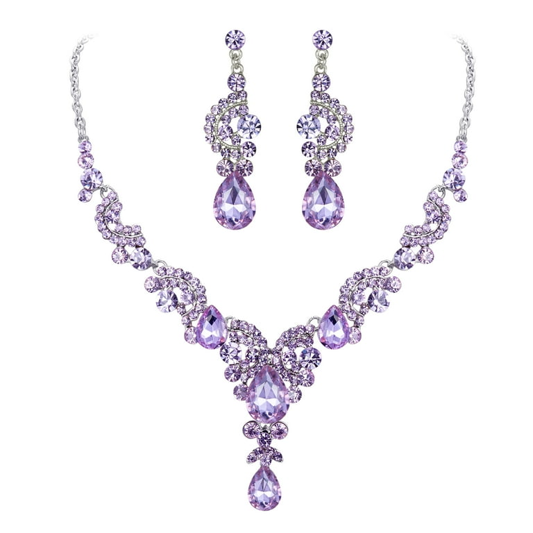 Crystal costume jewelry hotsell