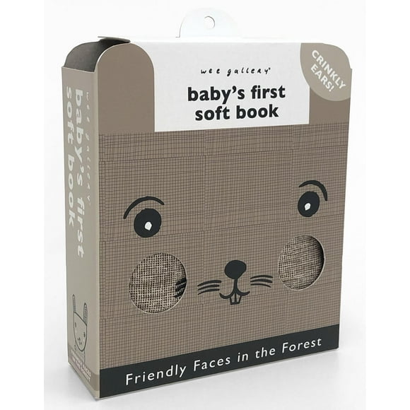 Wee Gallery Cloth Books: Friendly Faces: In the Forest (2020 Edition) : Baby's First Soft Book (Other)