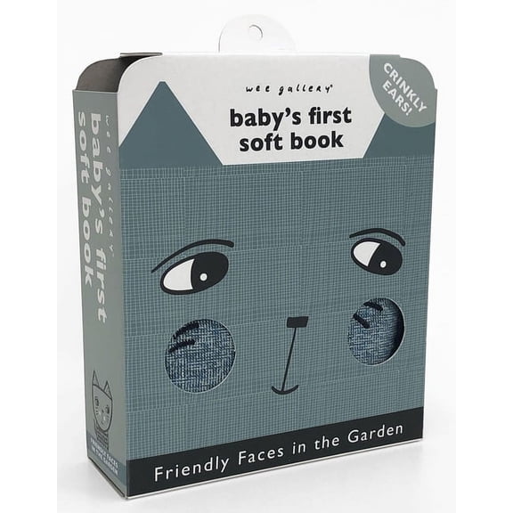 Wee Gallery Cloth Books: Friendly Faces: In the Garden (2020 Edition) : Baby's First Soft Book (Other)