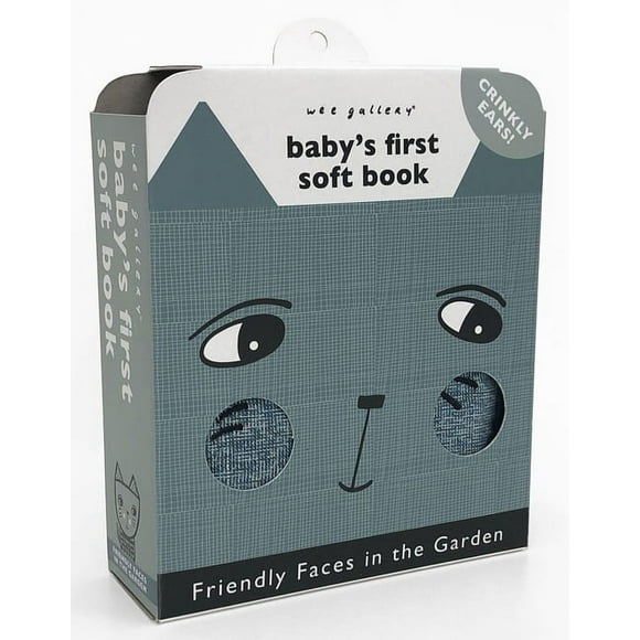 Wee Gallery Cloth Books: Friendly Faces: In the Garden (2020 Edition) : Baby's First Soft Book (Other)